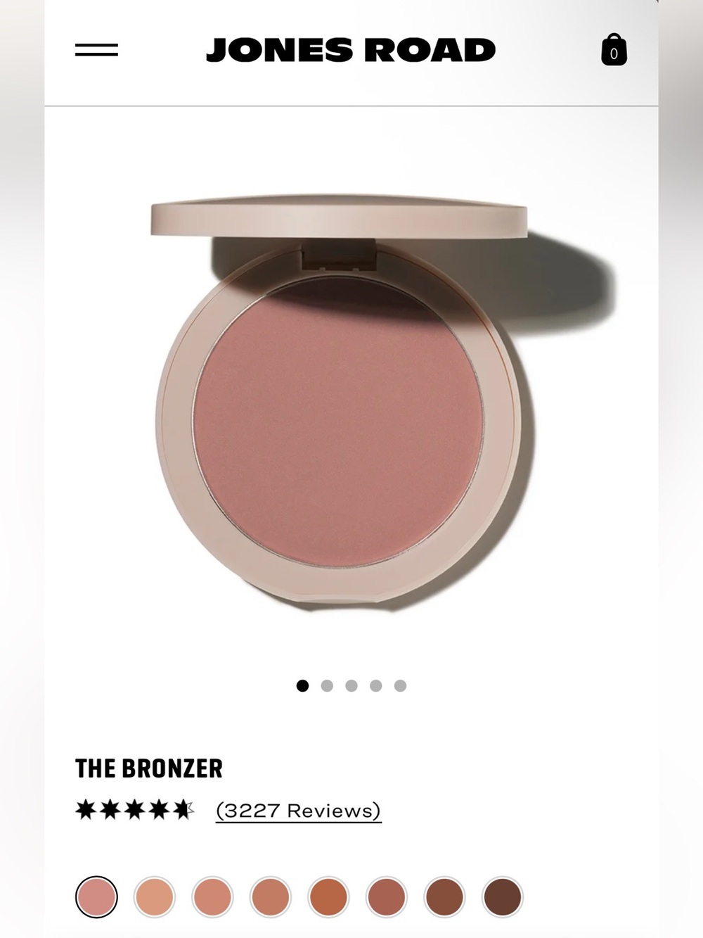 Joan's Road Bronzer (Dusty Rose)